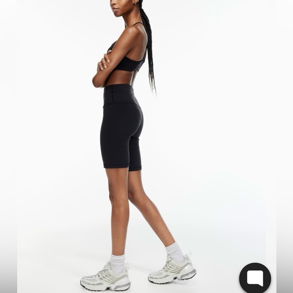 TNA TNAction 9" Biker Shorts (Echo Grey) XS - Picture 2 of 6